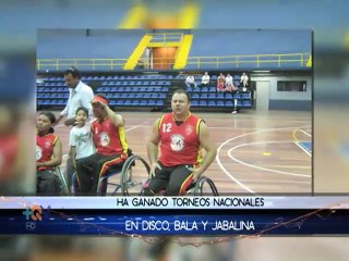 Atleta paralímpico fija su mirada en Río de Janeiro