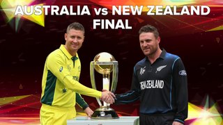 World Cup Final: Australia Vs New Zealand