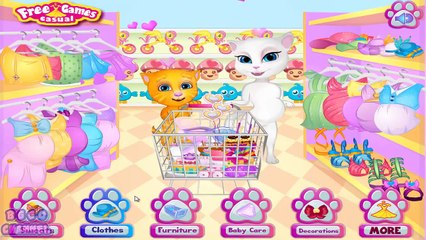 Pregnant Angela Baby Shower   Talking Angela Baby Birth Game for Girls