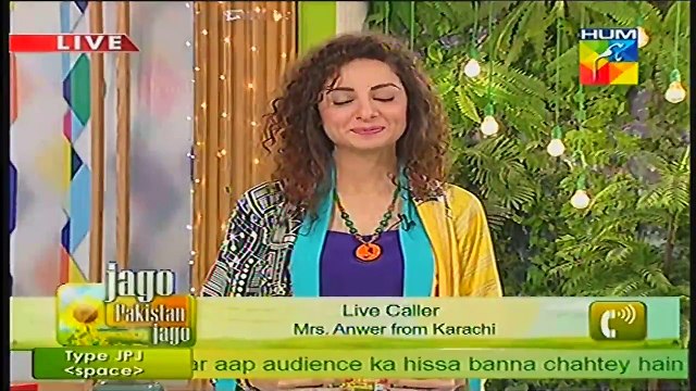 Jago Pakistan Jago Morning Show 11th June 2014 Part 1 Hum TV