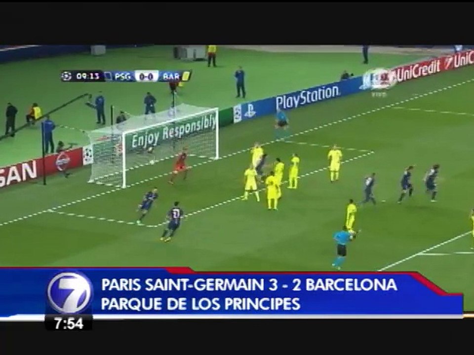 Paris Saint-Germain 3 - 2 Barcelona