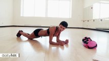Fitness girls, workouts for beginners   Waist Drop Plank   TheDailyHiit   Tutorial