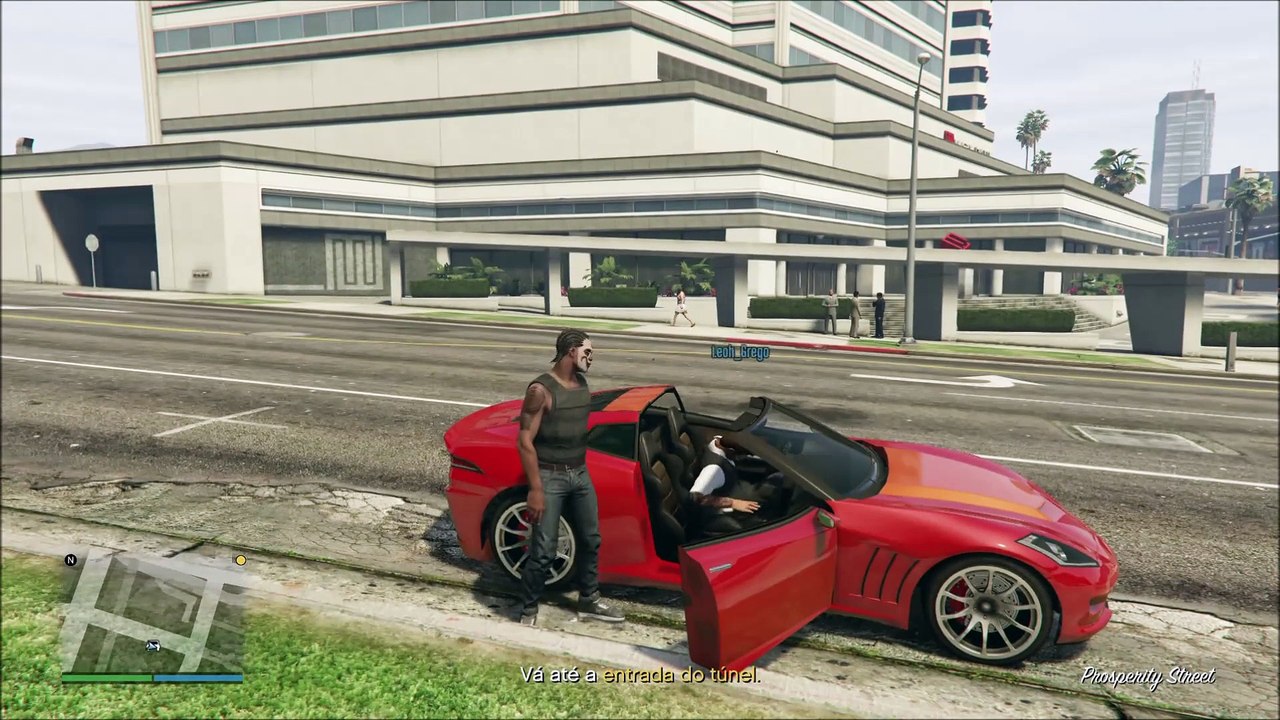 PS4 - GTA 5 Online - Missão - Por Água Abaixo ( Lester ) - HD