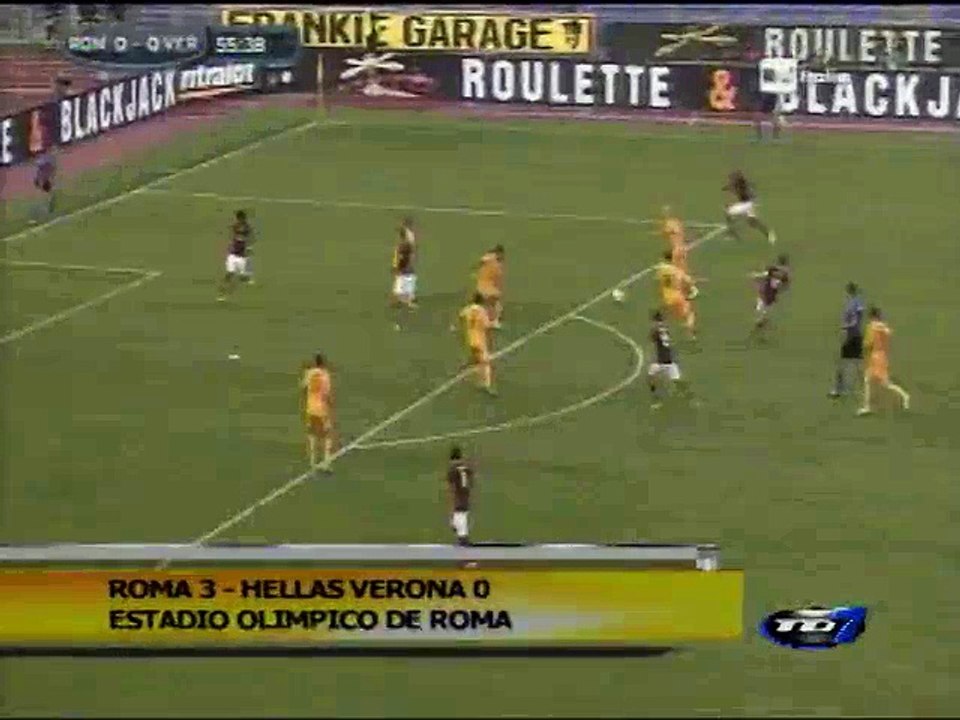 Roma 3 - Hellas Verona 0
