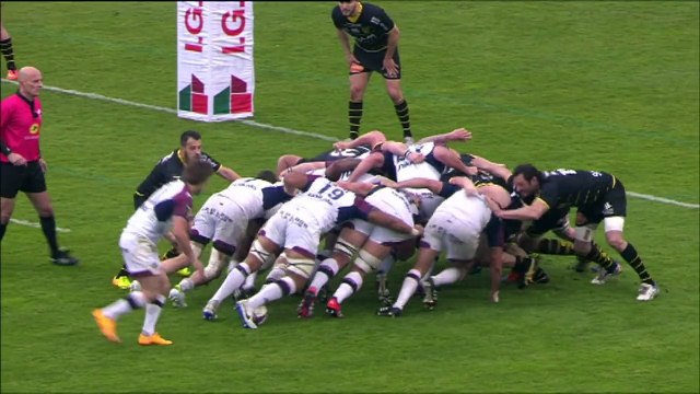 TOP14 - Bordeaux - La Rochelle: Essai Metuisela Talebula (BOR) - J21 - Saison 2014/2015