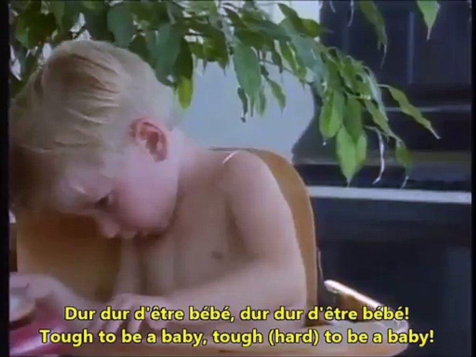 Cute Baby Videos Jordy Dur Dur D'etre Bebe English French Lyrics