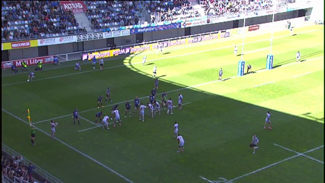 TOP14 - Montpellier - Lyon: Essai Emmanuel Felsina (LYO) - J21 - Saison 2014/2015