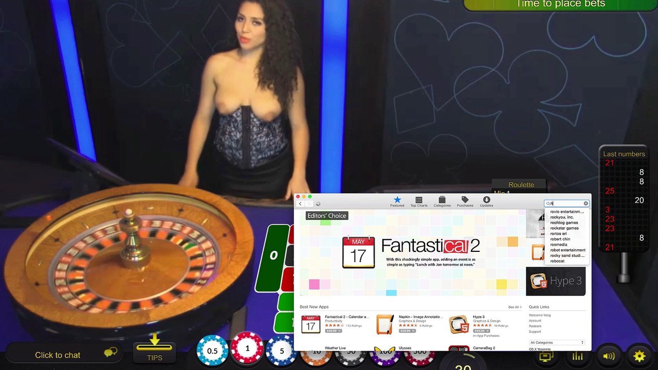 Sexy nude casino dealer (roulette-robot.com)