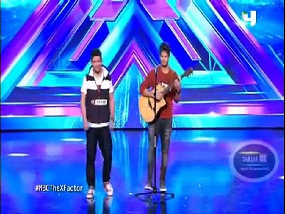 اليسا  تعجب بأعين شاب جزائري في برنامج THE X FACTOR ARAB MBC 2015