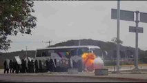 Violentos enfrentamientos entre estudiantes y policías en Guerrero