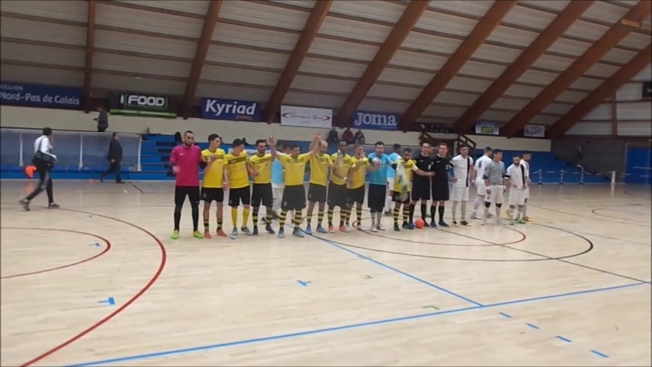 Victoire Leader D1 CONTRE Roubaix Futsal : 28/03/2015 Coupe nationale de Futsal !!!...