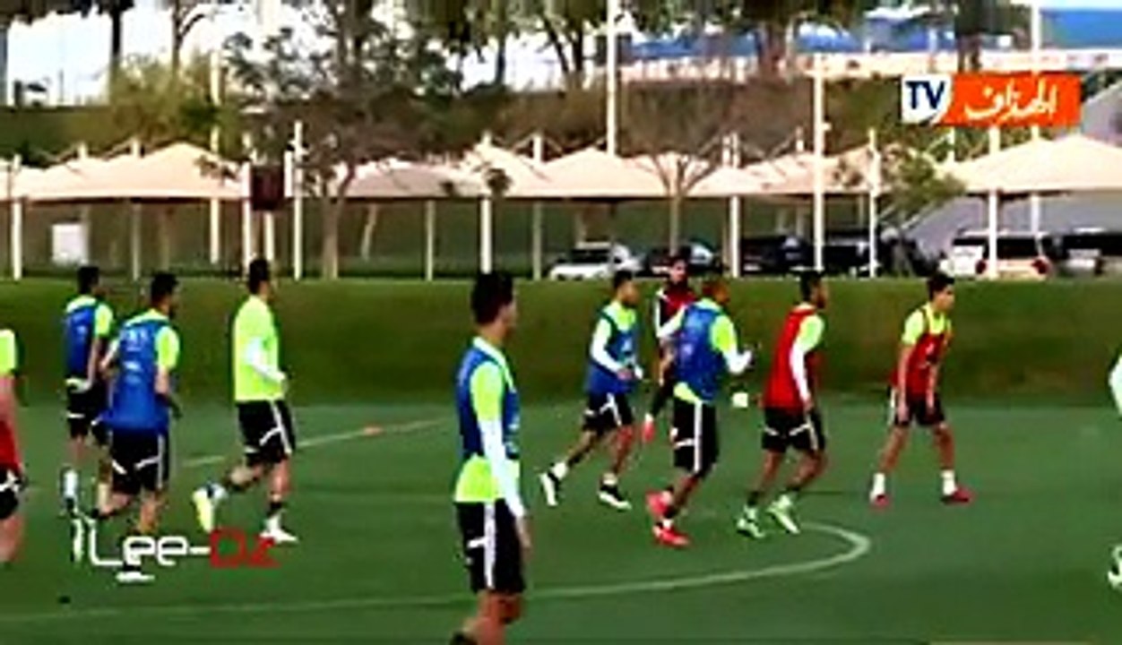 Algérie vs Oman - séance d'entrainement de l'équipe nationale algérienne