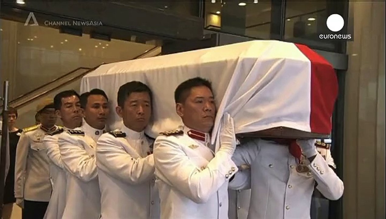 Singapur: gründervater lee kuan yew beigesetzt