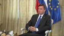 Slovenya Cumhurbaşkanı Pahor Aa'ya Konuştu