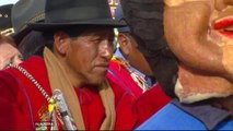 Election campaigning in indigenous Bolivia