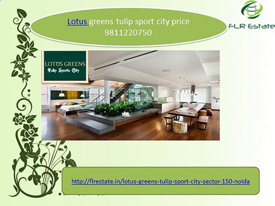 lotus greens tulip sport city 9811220750 price layout