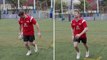 Brian O'Driscoll shows he's still got some moves with trick kick
