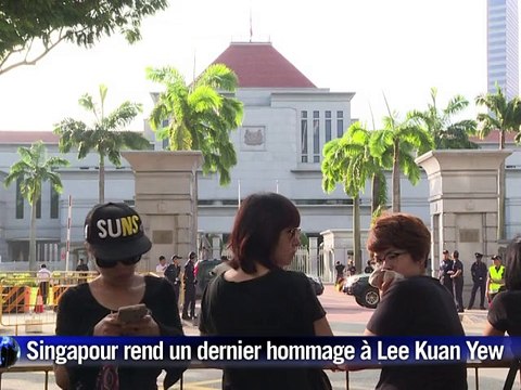 Singapour rend un dernier hommage à son fondateur Lee Kuan Yew