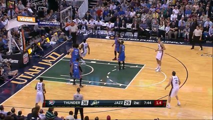 Rudy Gobert face au Thunder