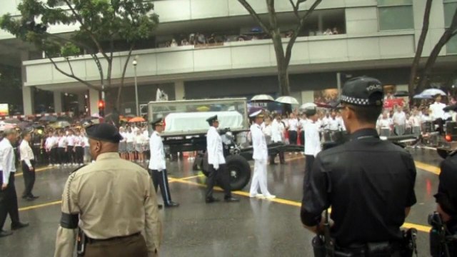 Singapore holds Lee Kuan Yew funeral