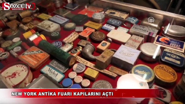 New York Antika Fuarı kapılarını açtı
