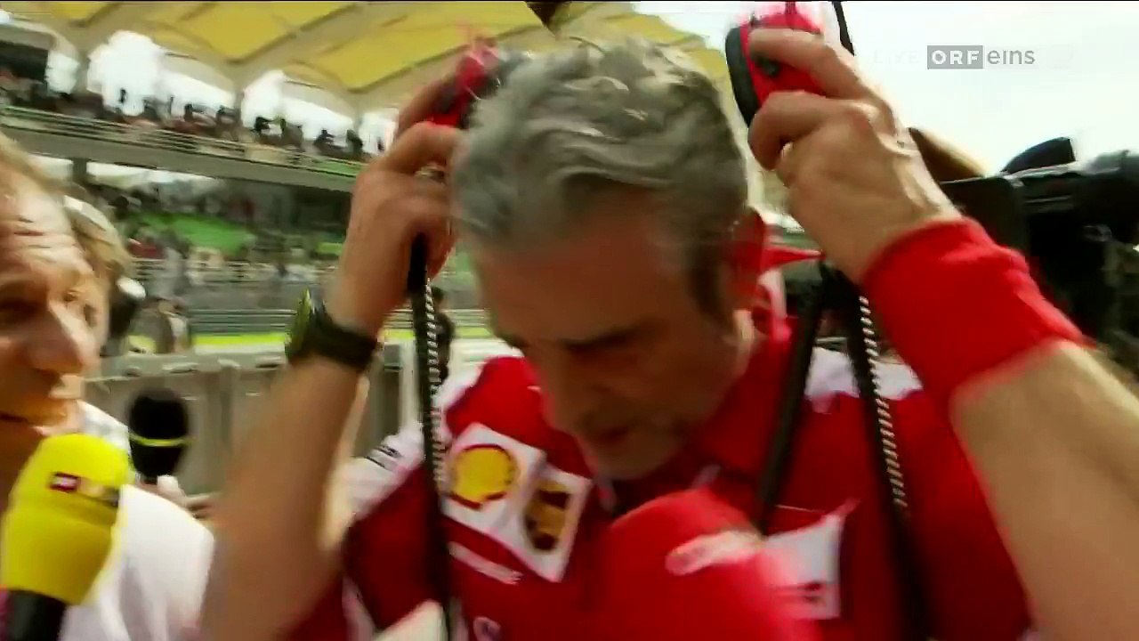 F1 2015 Malaysia GP Race Maurizio Arrivabene Interview Deutsch [HD]