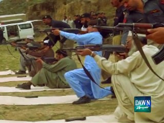 School Watchmen given Arms Training in Swat