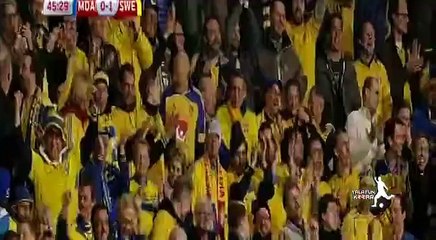 İbrahimovic'ten Moldova'ya İlginç Gol