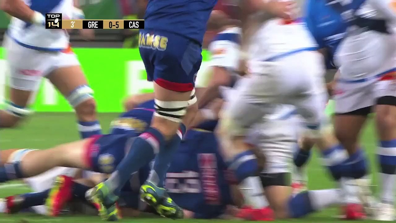 TOP14 - Grenoble-Castres: 12-16 - J21 - Saison 2014/2015