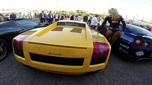 Supercars VS Hot Girls - Ferrari CLA45 AMG LAMBO 458