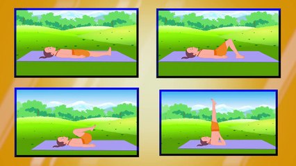 Learn Yoga in Hindi - Sarvangasana