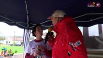 Interview de la vainqueur femme du 13 km avec la 2ème et 3ème