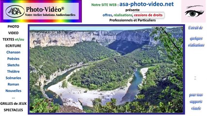 SITES et ACTIVITES (Extrait de réalisations pour la promotion de)