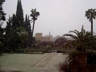 Neige à Jérusalem Snow