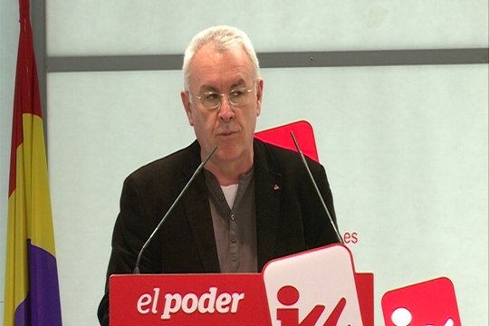 Lara llama a la unidad de IU para las elecciones de mayo