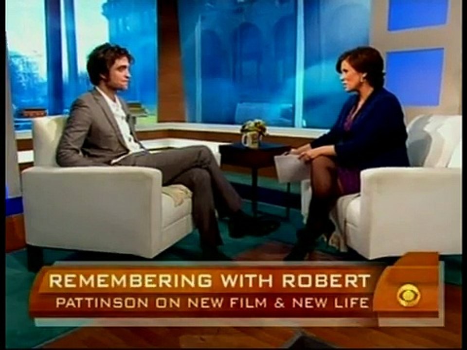 Robert Pattinson  on the CBS Early Show March 2010