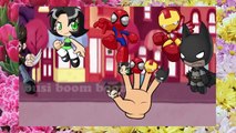 Super Hero Nursery Rhymes - Spiderman Cartoon Finger Family for Kids