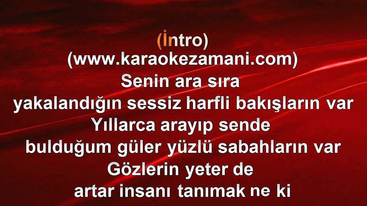 Aşkın Nur Yengi - Kahve Bahane - (2011) TÜRKÇE KARAOKE