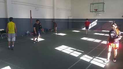 20150328_162500 Badminton Daily Practice, Last and Best game of the day