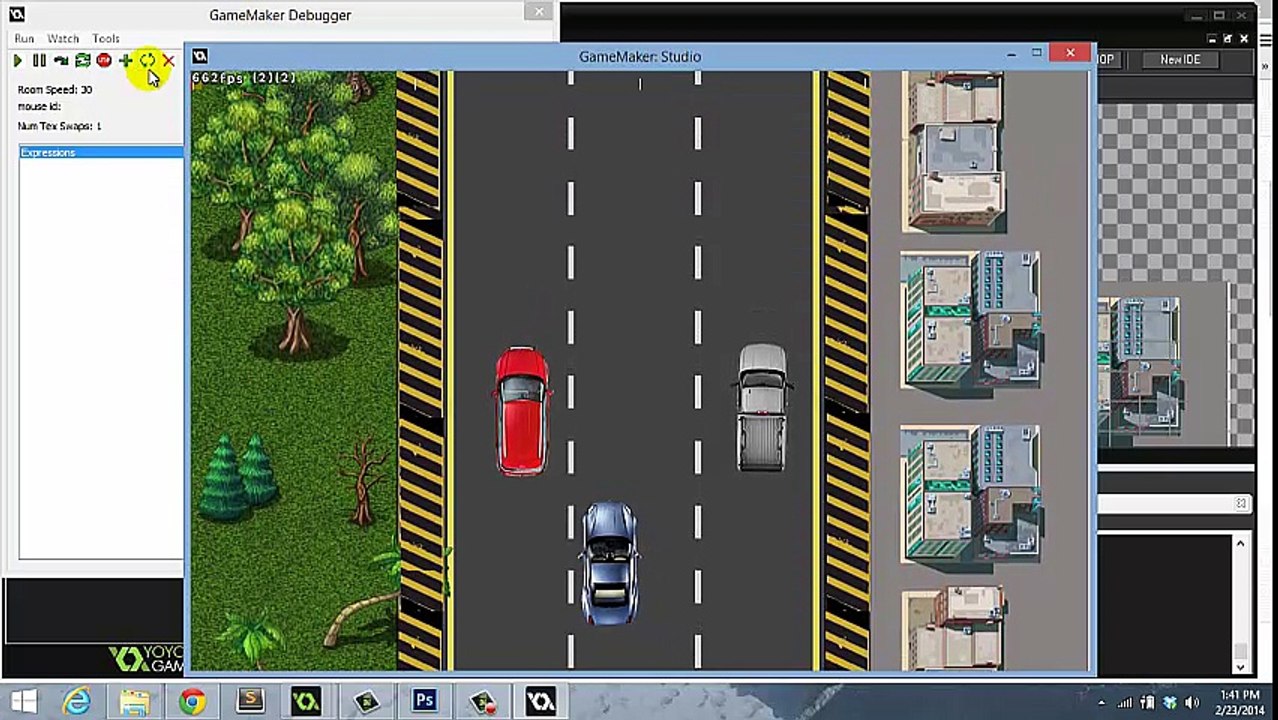 Game Maker Tutorial-develop Racing game without coding in urdu-hindi