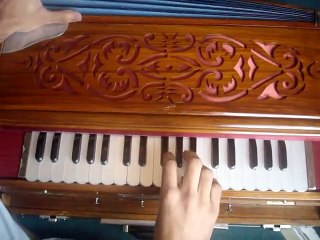 Nusrat Fateh Ali Khan - sason ki mala pe on the harmonium by Mamo