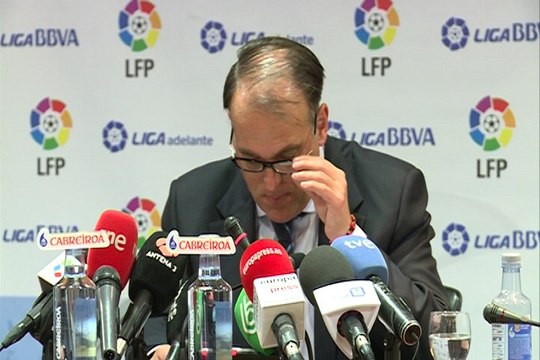 Clubes de LFP no se sienten representados por Villar