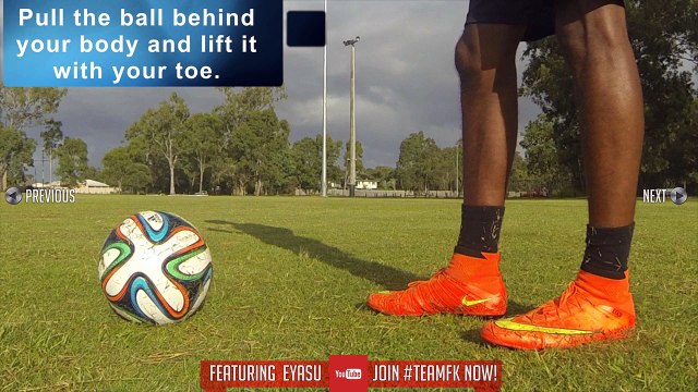 Aubameyang Skills - Crazy Football Soccer Flick Skill Tutorial