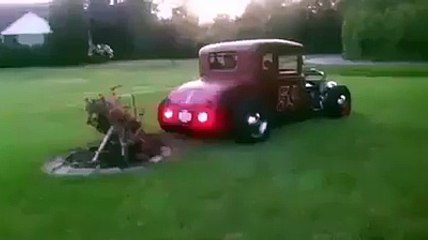 fire producing car amazing.