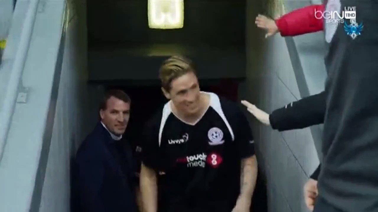 Luis Suarez & Fernando Torres return on Anfield - Gerrard XI vs Carragher XI ( Charity Match ) 2015