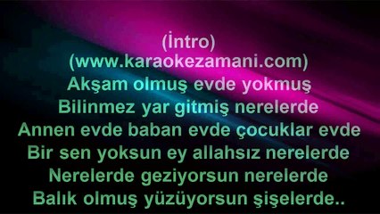 Atilla Taş - Nerelerde - 2000 TÜRKÇE KARAOKE