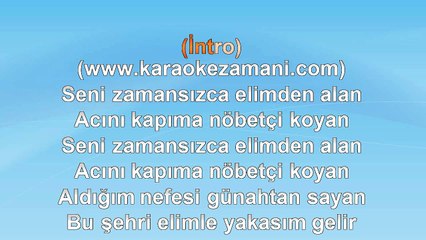 Atilla Yılmaz - Yakasım Gelir - 2013 TÜRKÇE KARAOKE