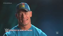 John Cena discusses the importance of his WrestleMania match against Rusev- WWE Network Exclusive - Dailymotion