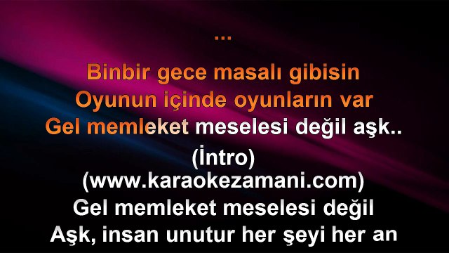 Atiye Deniz - Budur - 2011 TÜRKÇE KARAOKE