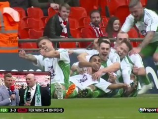 North Ferriby 3 vs 3 Wrexham ~ FA Trophy England Final 2015 ~ 29.03.2015 ~ All Goals & Highlights